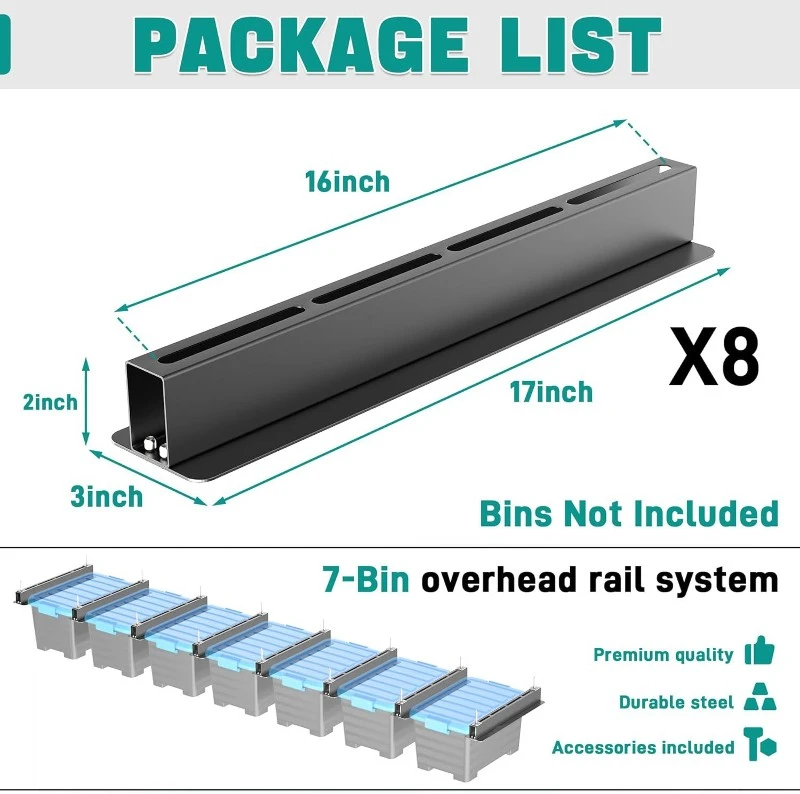Overhead Storage Tote Slide System Overhead Storage Tote Slide System